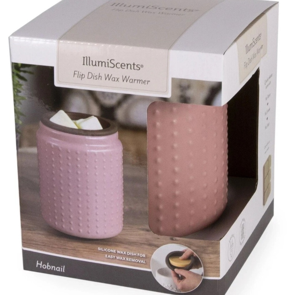 Blush Hobnail Wax Warmer